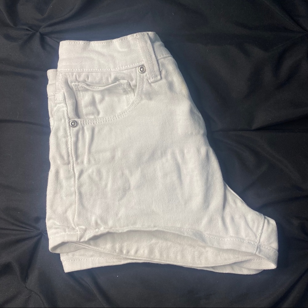 white shorts